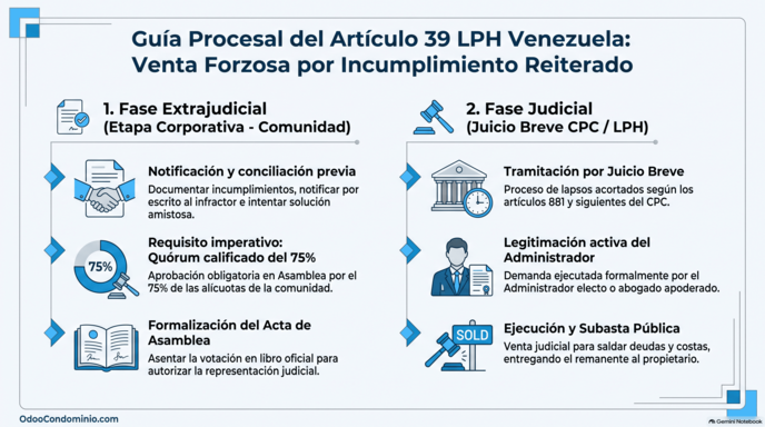Infografía y comparte con tu comunidad, artículo 39 LPH resumen Infografía y comparte con tu comunidad, artículo 39 LPH resumen